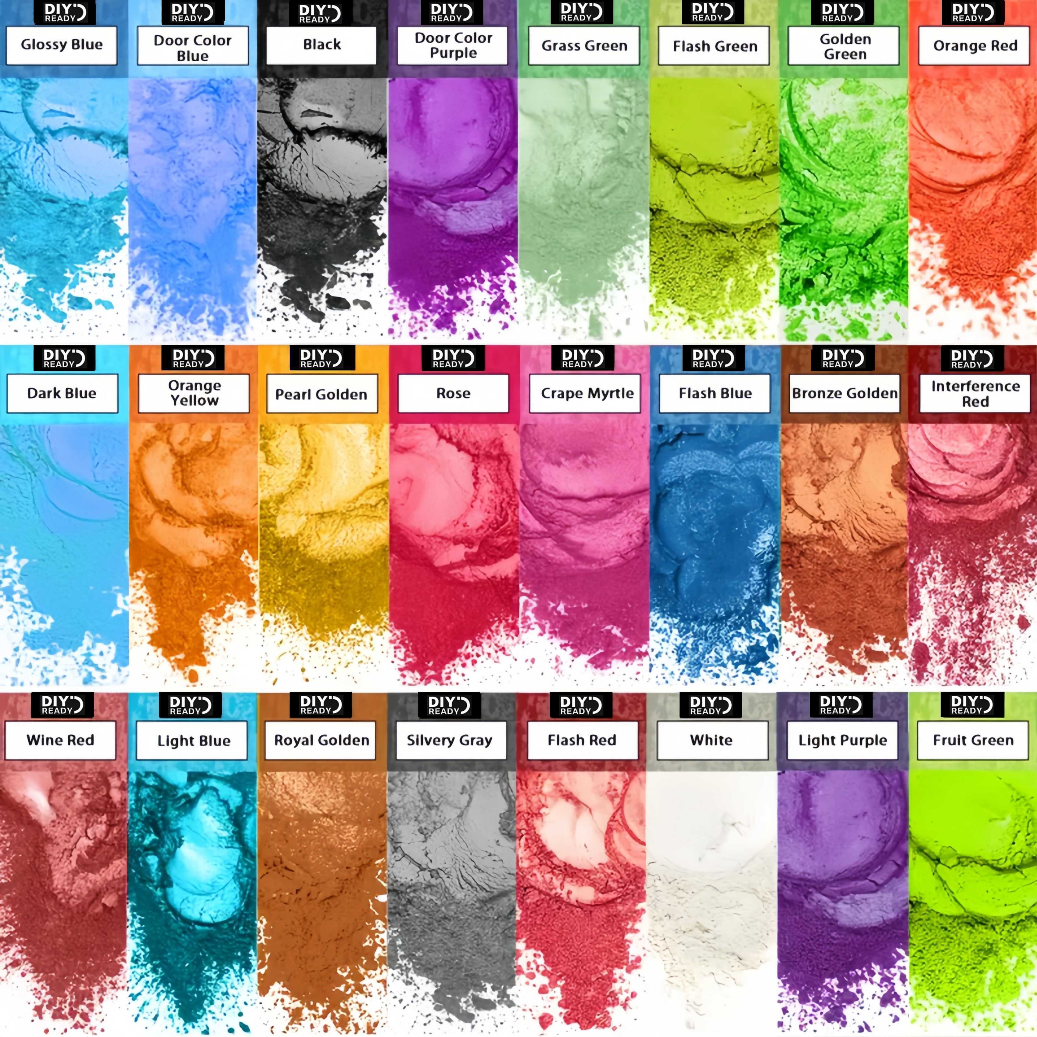 Candle Making Class - 24 Colors/8 Colors 5g 0.18oz Pearlescent
