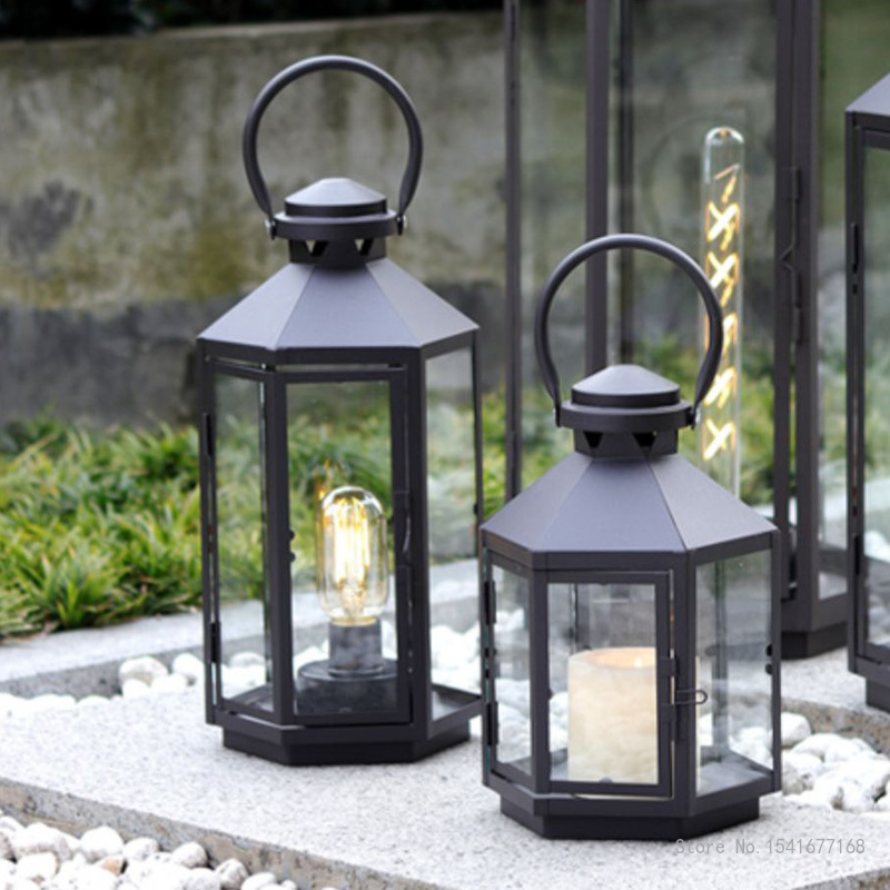 Nordic Outdoor Glass Windproof - Candle Making Glass ulasan dan harga