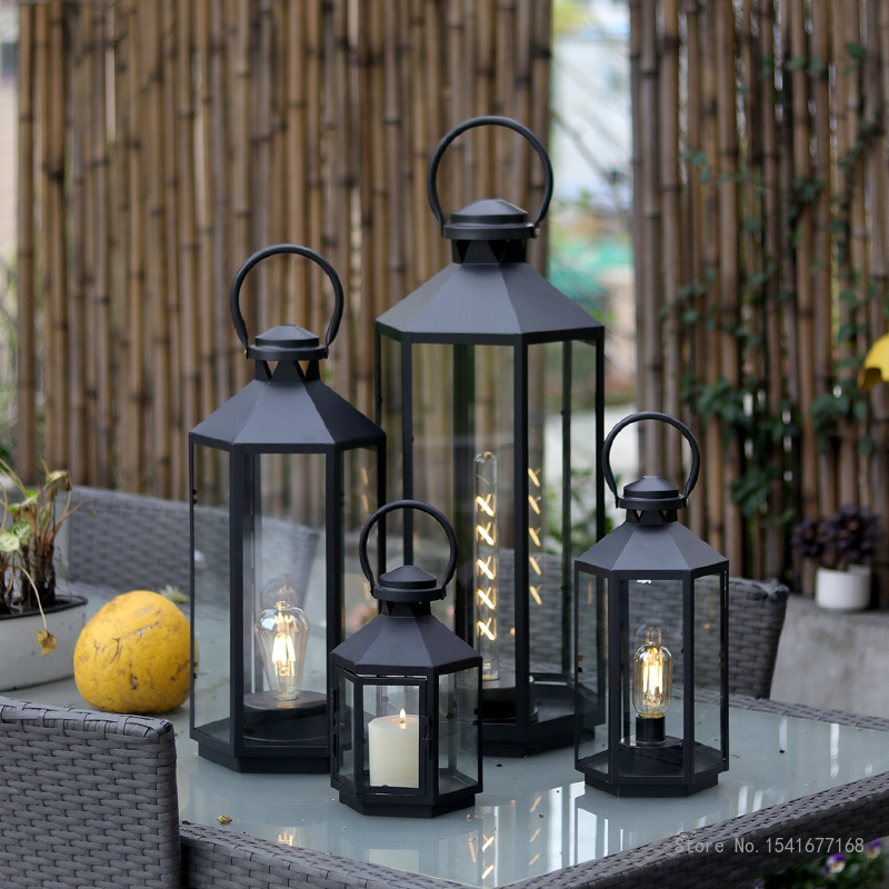 Nordic Outdoor Glass Windproof - Candle Making Glass ulasan dan harga
