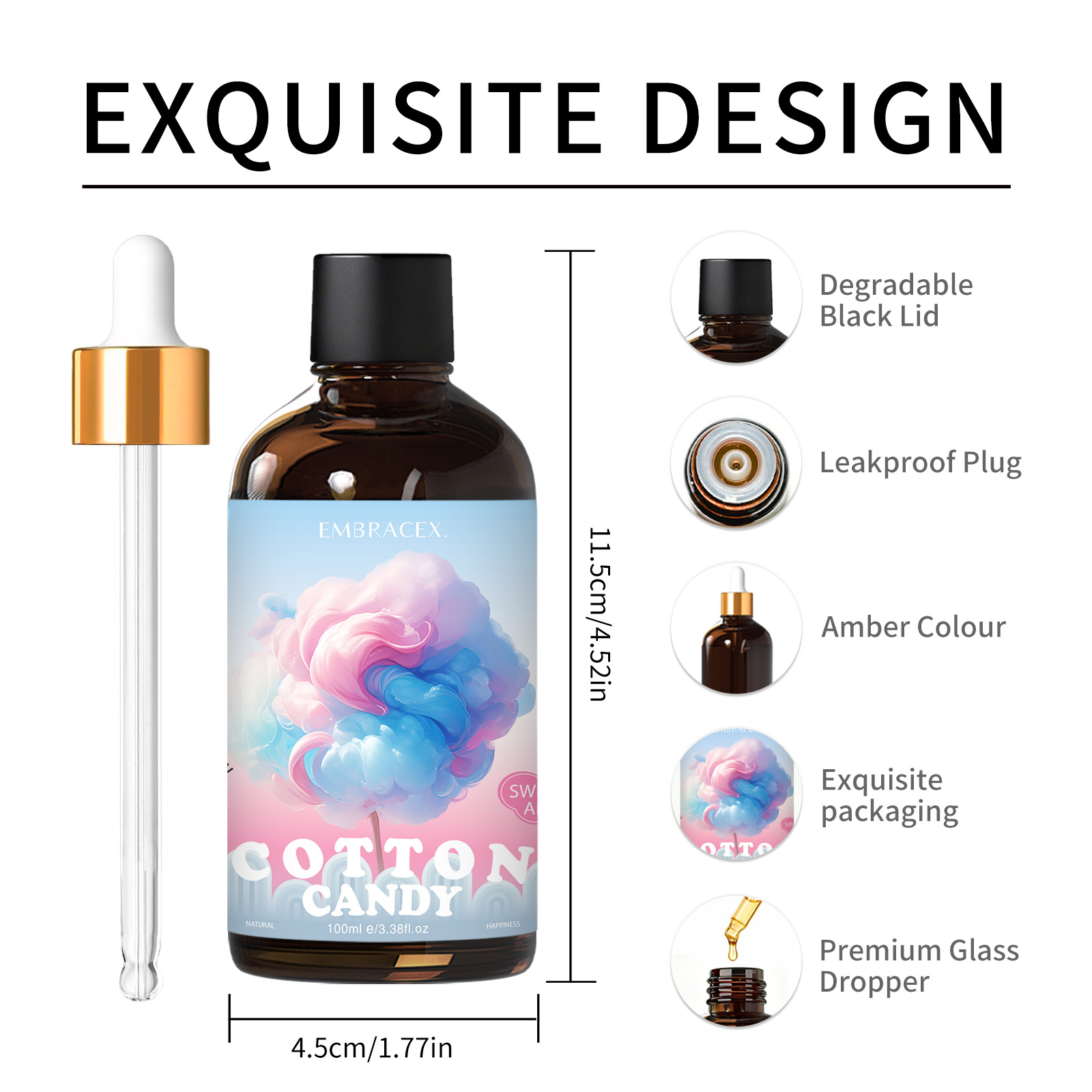 100ml Cotton Candy Essential O - Candle Making Essentials ulasan dan harga