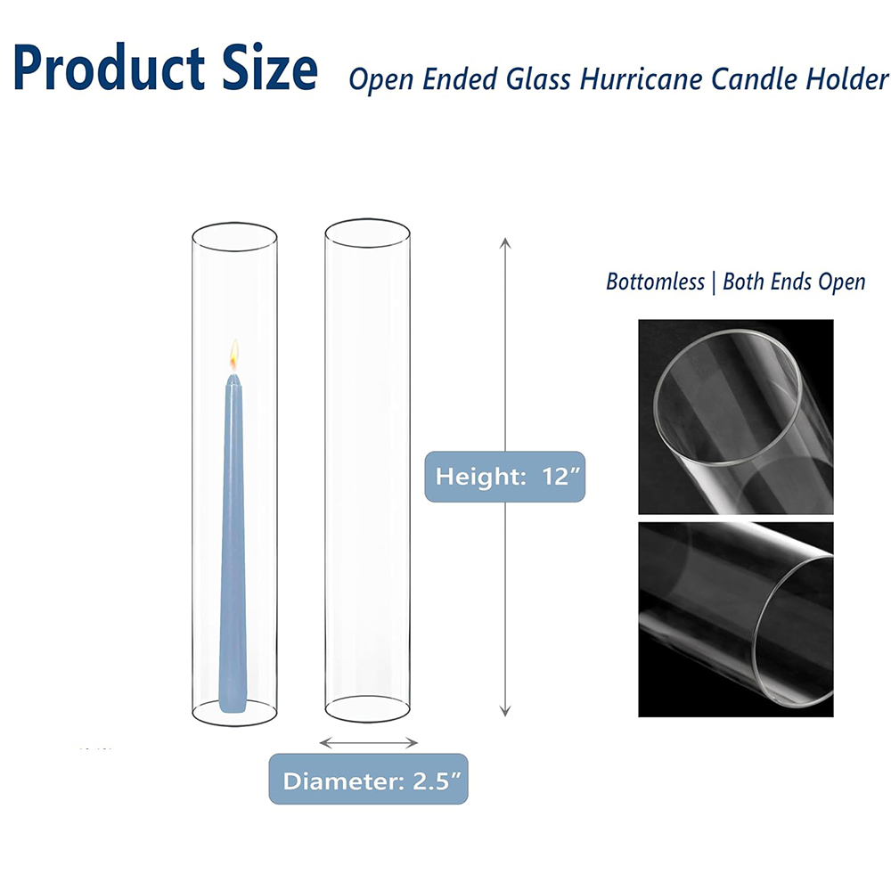 2/4/6Pcs/lot Wedding Glass Sle - Candle Making Glass ulasan dan harga