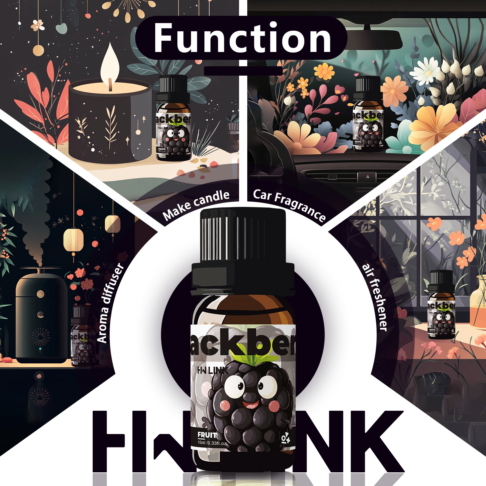 Blackberry Essential Oil  10ml - Candle Making Essentials ulasan dan harga