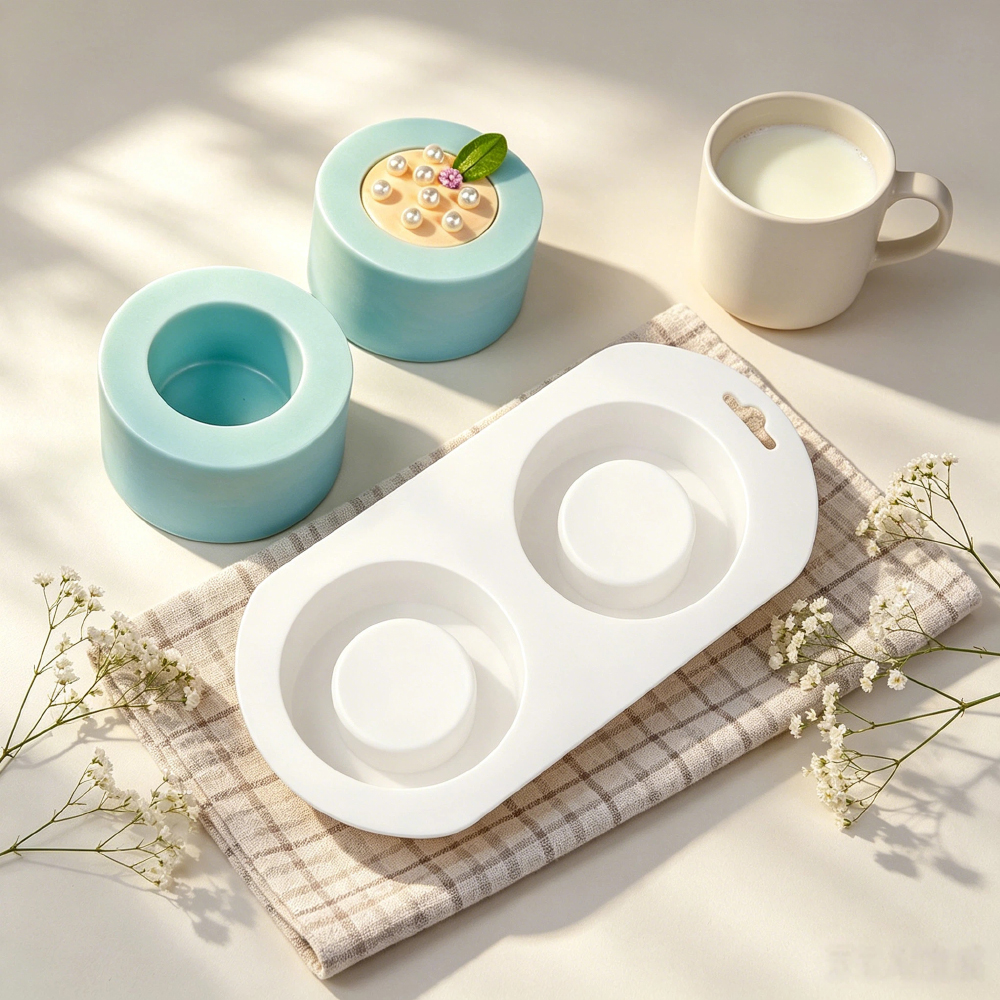 2-Part Silicone Mold for Mouss - Candle Making Class ulasan dan harga