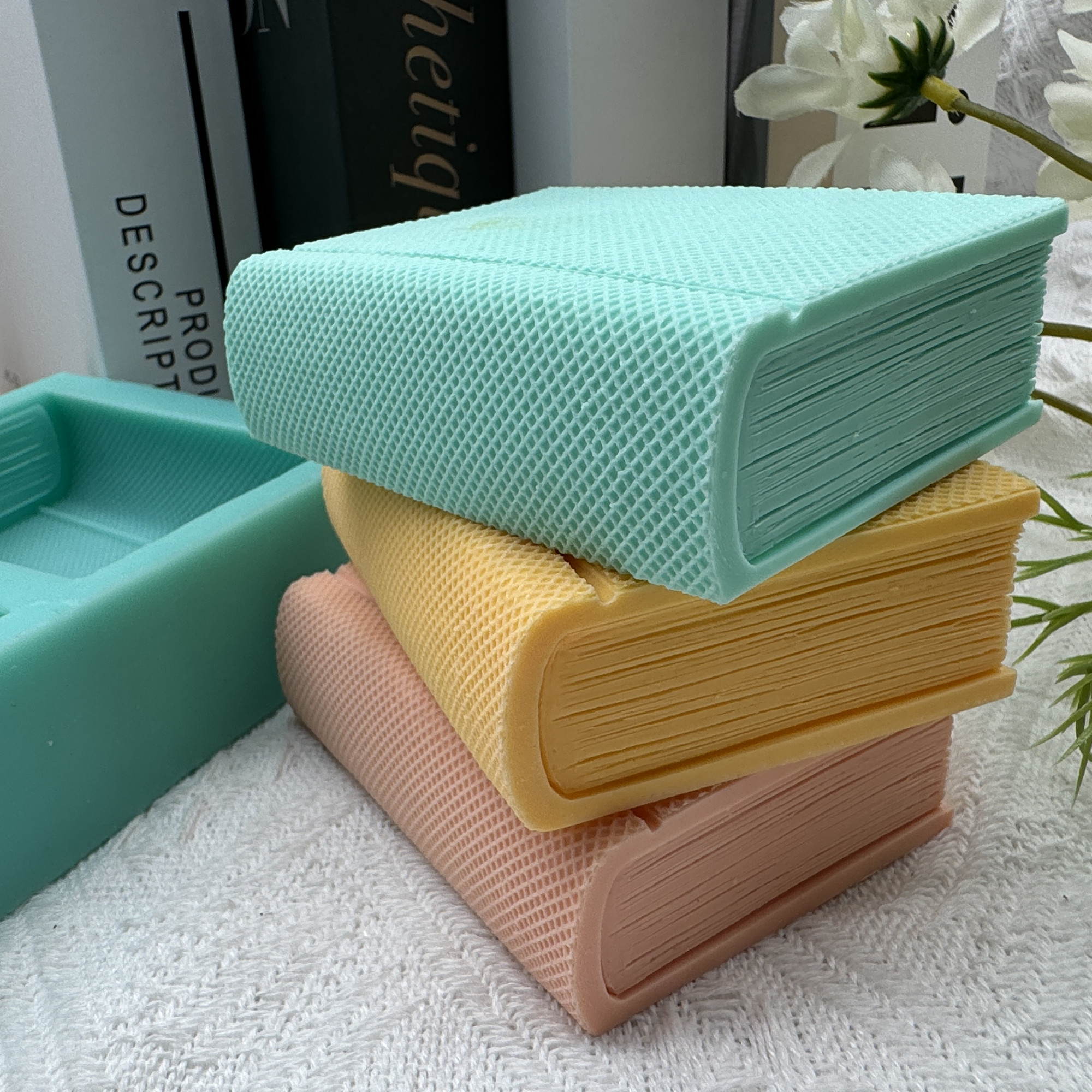 Two Book Silicone Soap Molds H - Candle Making Books ulasan dan harga