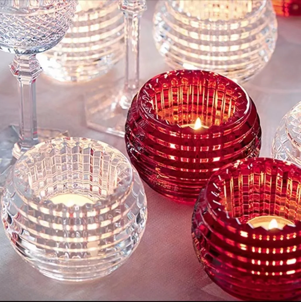 Crystal Tealight Candle Holder - Candle Making Glass ulasan dan harga