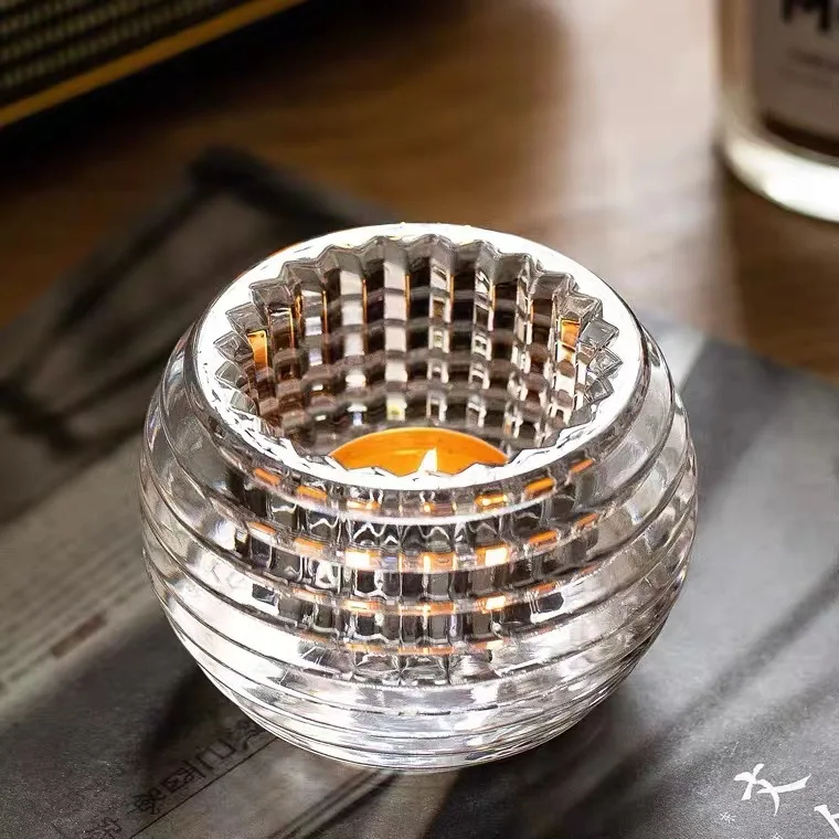 Crystal Tealight Candle Holder - Candle Making Glass ulasan dan harga