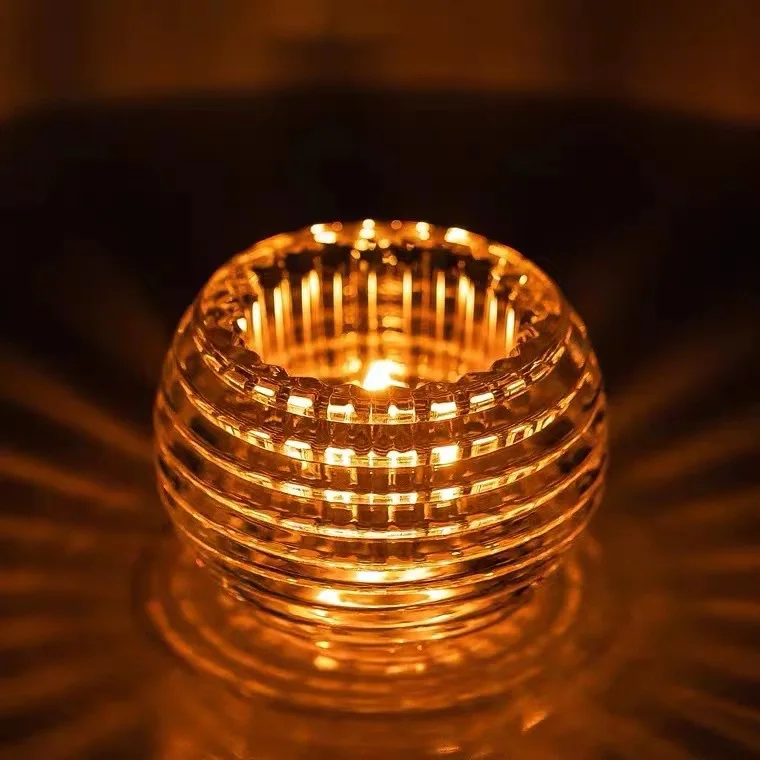 Crystal Tealight Candle Holder - Candle Making Glass ulasan dan harga