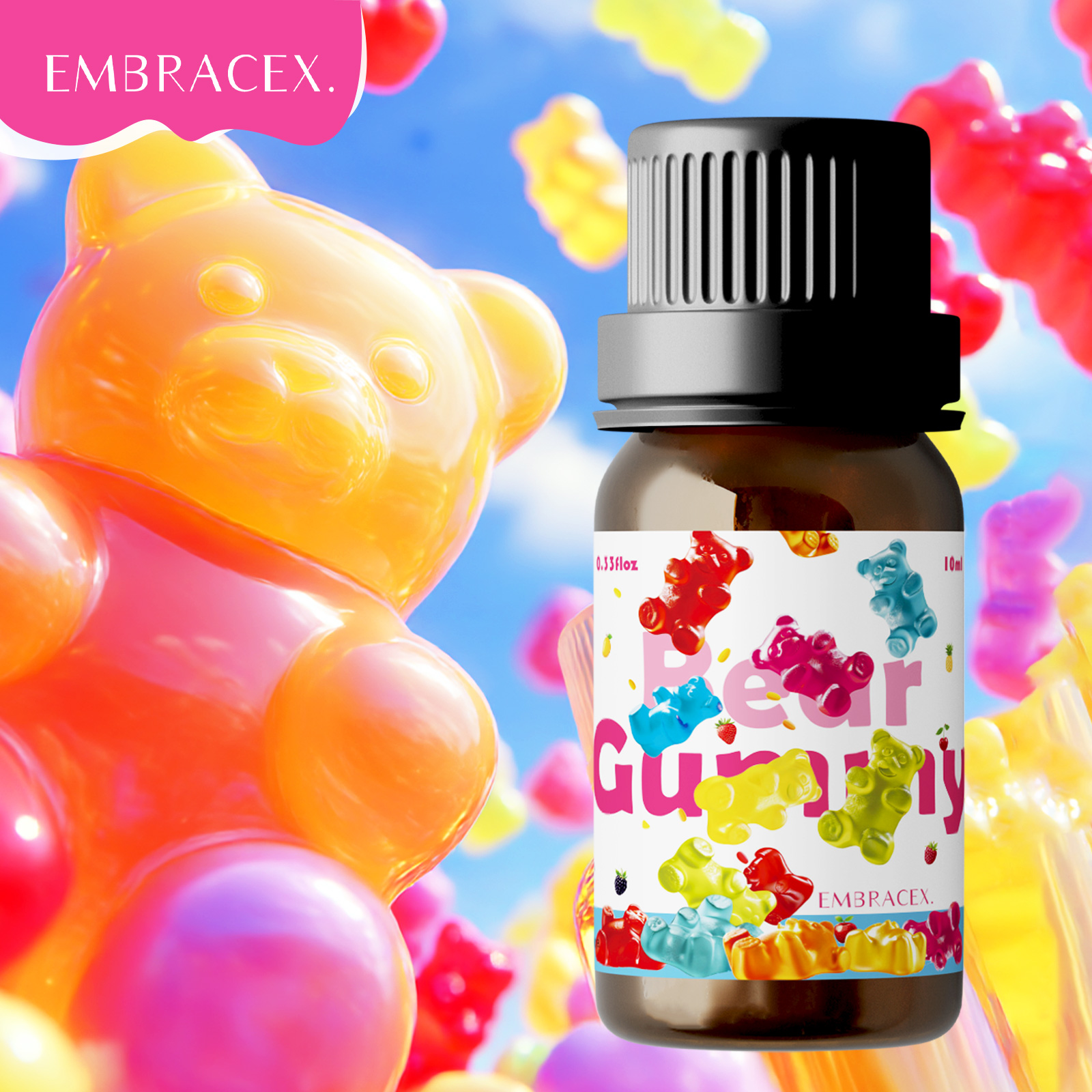 10ml Gummy Bear Fragrance Oil  - Candle Making Essentials ulasan dan harga