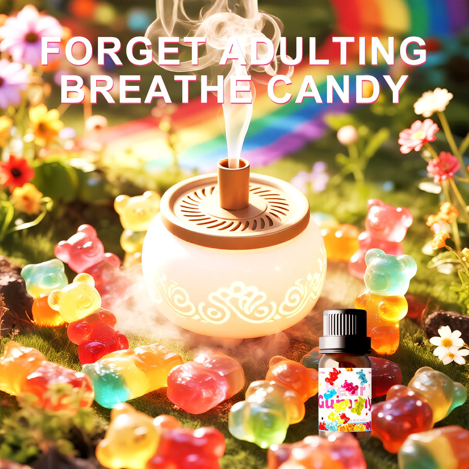 10ml Gummy Bear Fragrance Oil  - Candle Making Essentials ulasan dan harga