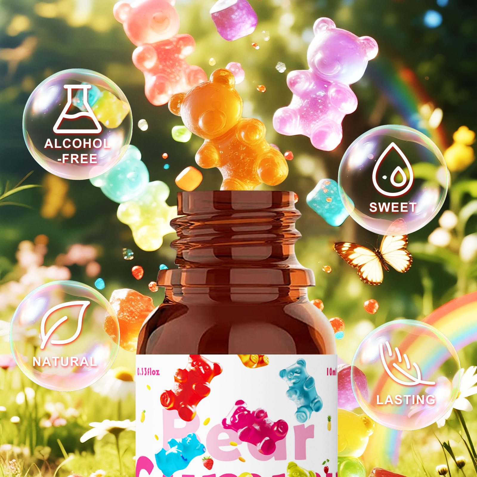 10ml Gummy Bear Fragrance Oil  - Candle Making Essentials ulasan dan harga