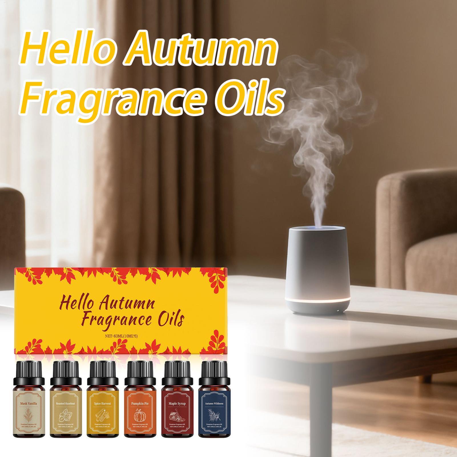 6pcs Fall Scented Diffuser Oil - Candle Making Essentials ulasan dan harga