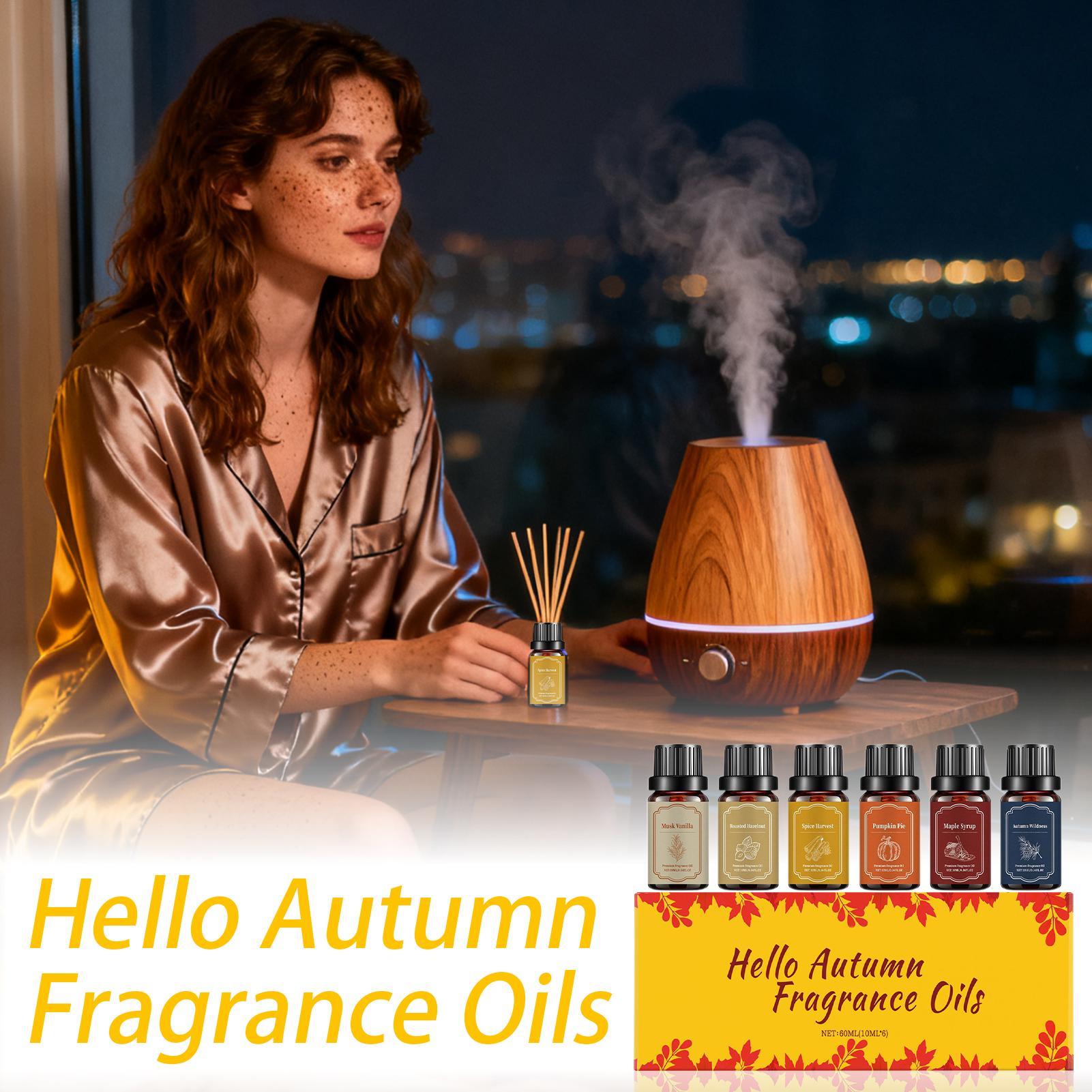 6pcs Fall Scented Diffuser Oil - Candle Making Essentials ulasan dan harga