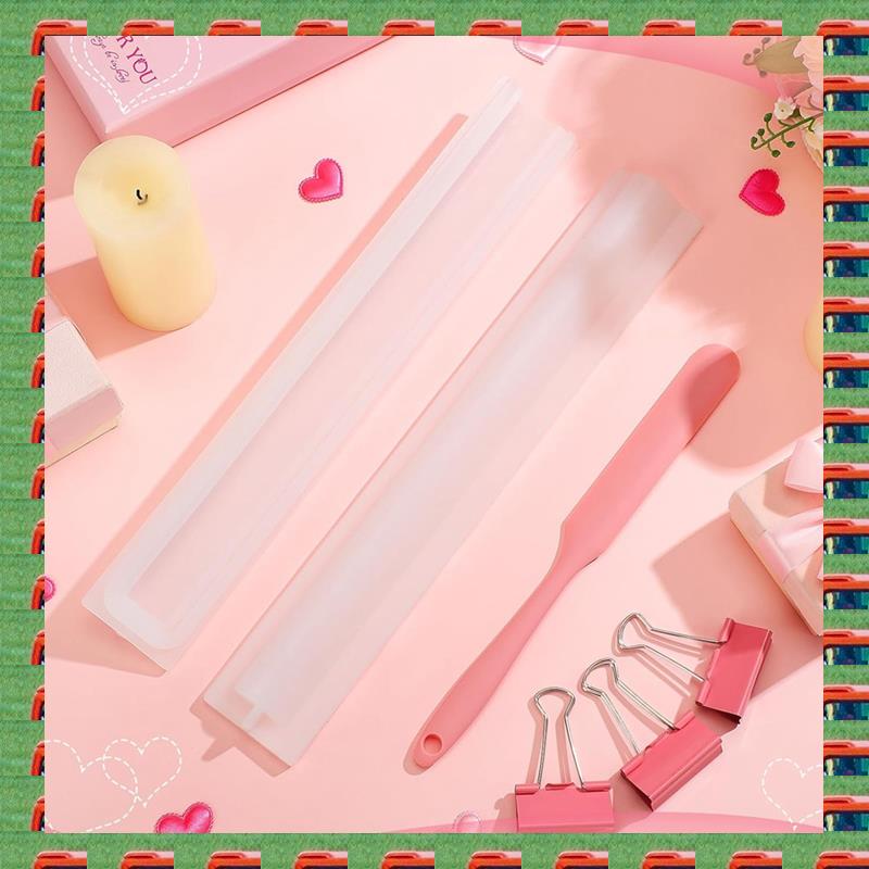 6 Piece Long Tube Silicone Mol - Candle Making Youtube ulasan dan harga