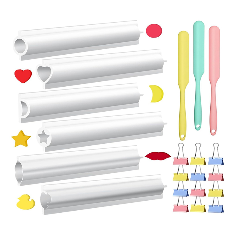 6 Piece Long Tube Silicone Mol - Candle Making Youtube ulasan dan harga