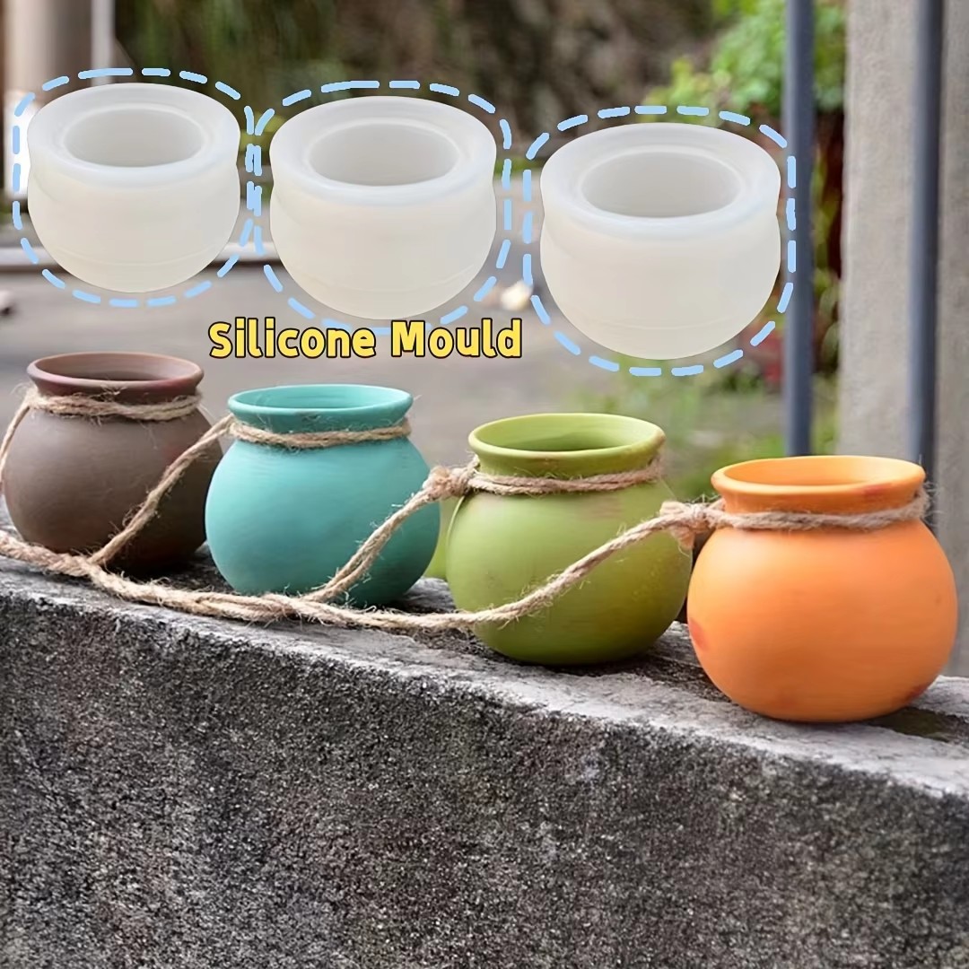 Silicone Flower Pot Molds, Res - Candle Making Things ulasan dan harga
