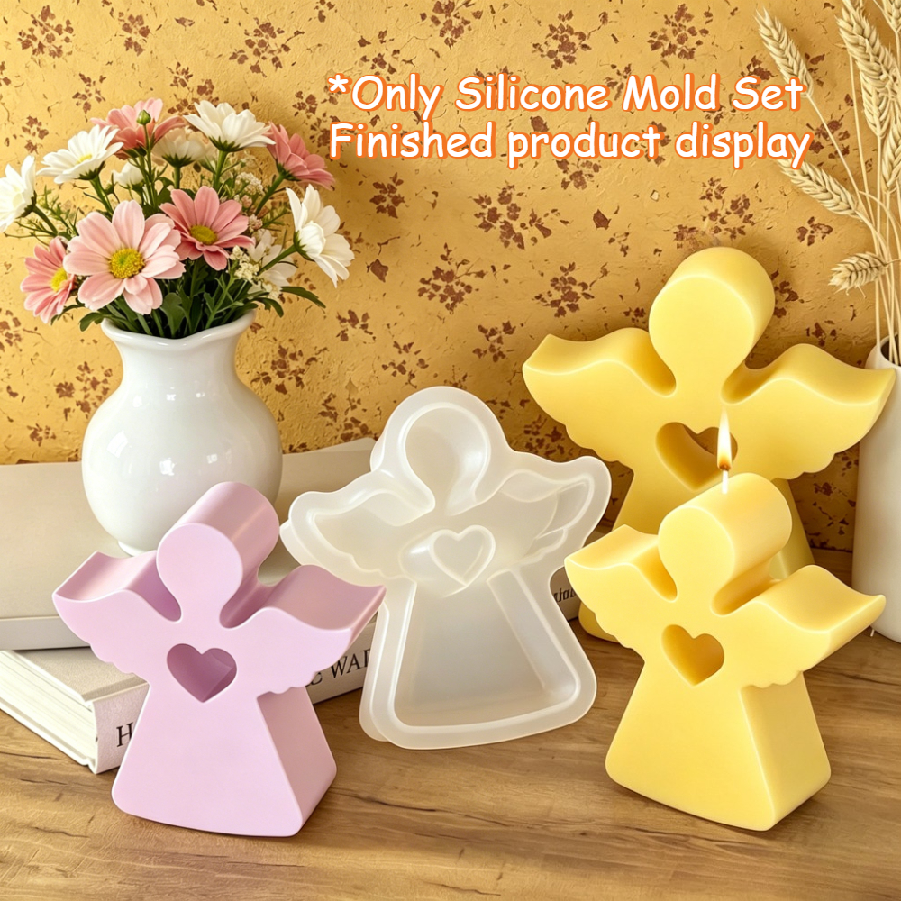 Hollow Little Angel Silicone R - Candle Making Things ulasan dan harga