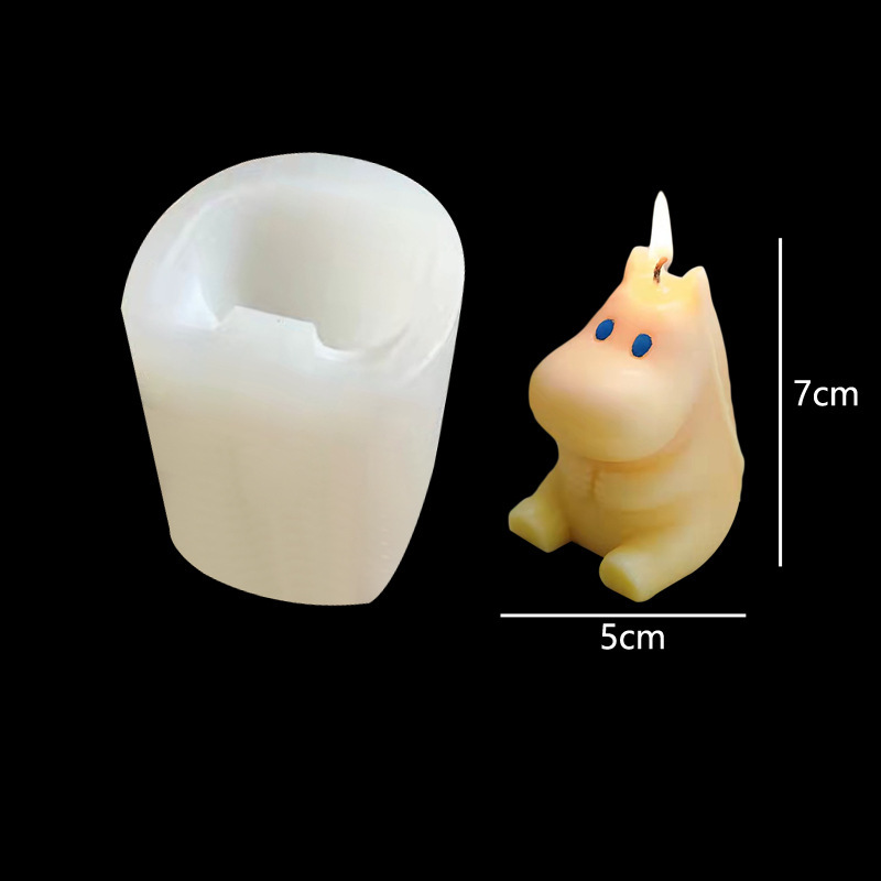 Hot Cute Anime Moomin Series S - Candle Mold Silicone ulasan dan harga