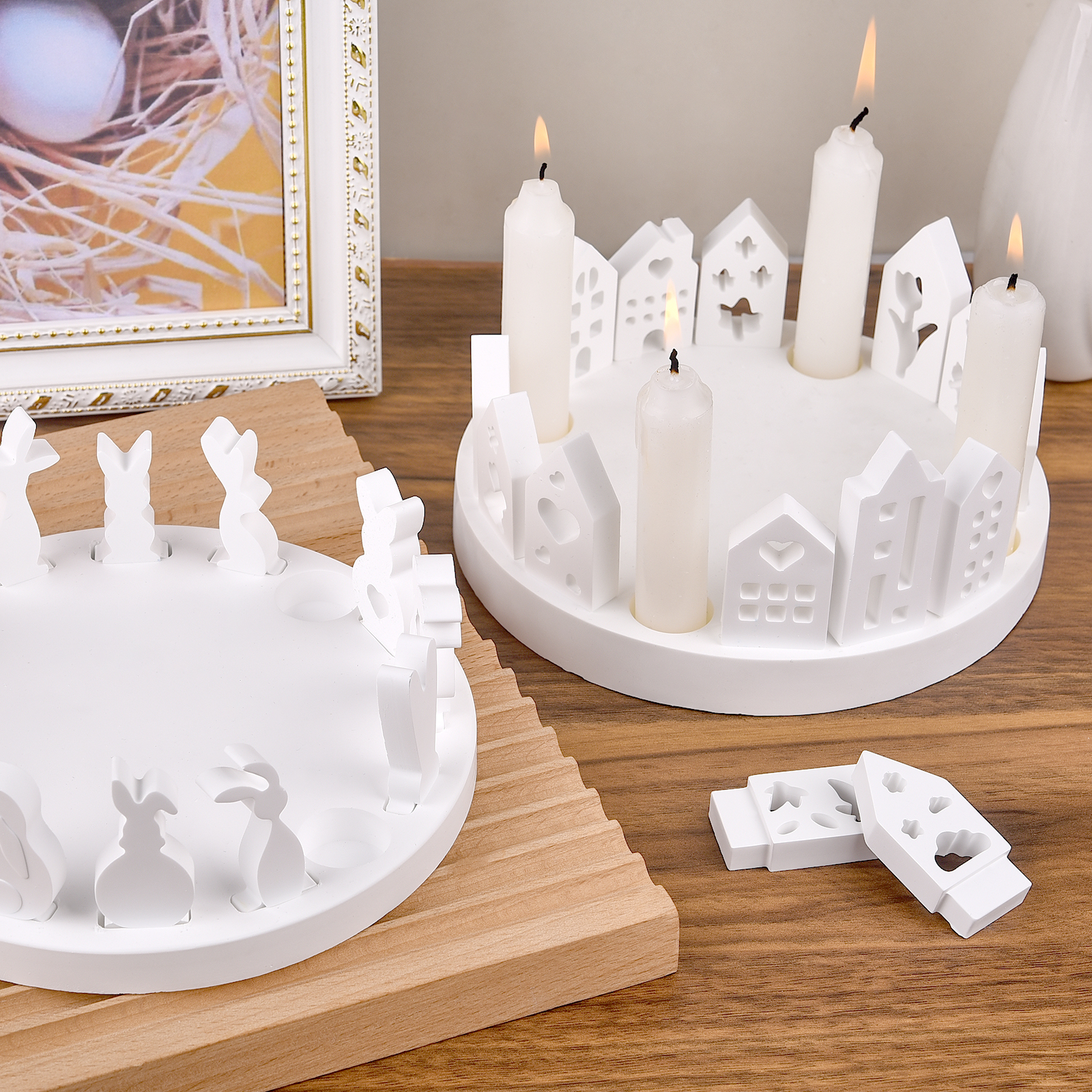 Hollow House Rabbit Candle Hol - Candle Making Things ulasan dan harga
