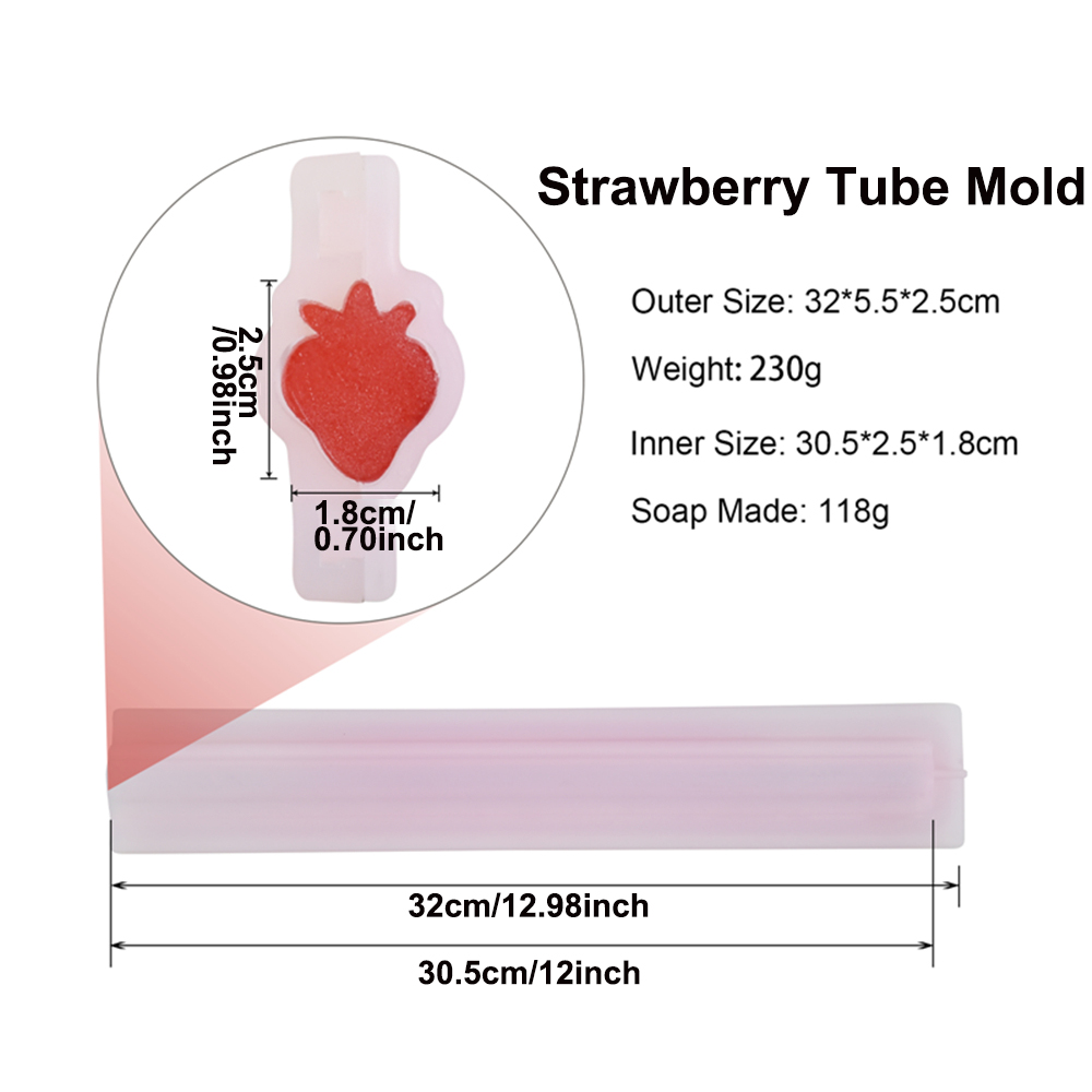 Silicone Tube Mold Star Heart  - Candle Making Youtube ulasan dan harga