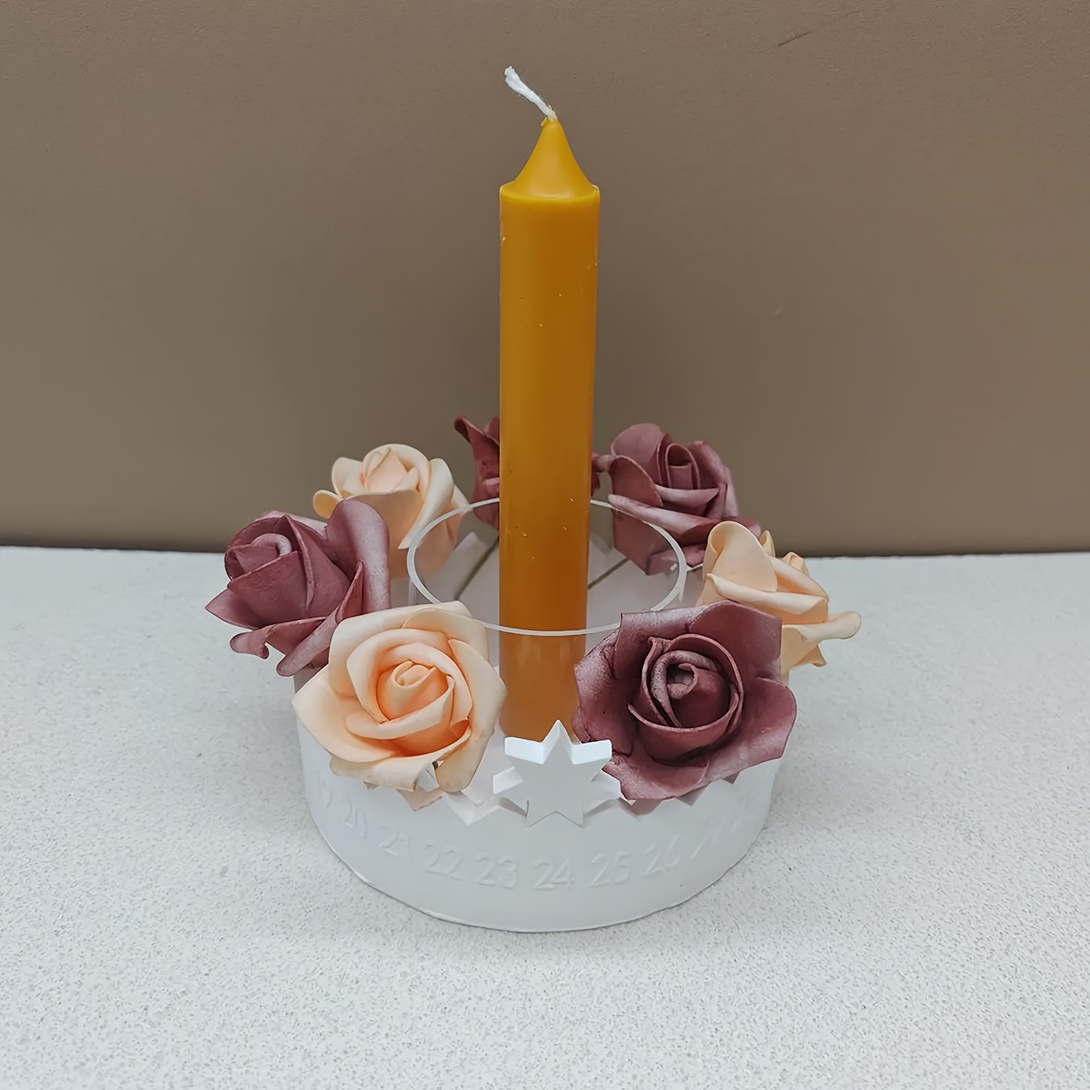 1 set Advent Calendar Silicone - Candle Mold Silicone ulasan dan harga