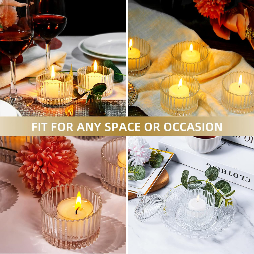 Votive Candle Holders with Lid - Candle Making Glass ulasan dan harga