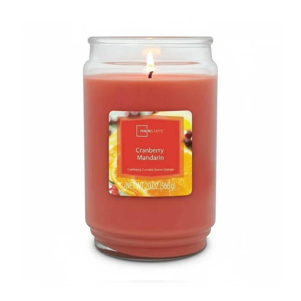 Cranberry Mandarin Scented Can - Candle Making Essentials ulasan dan harga