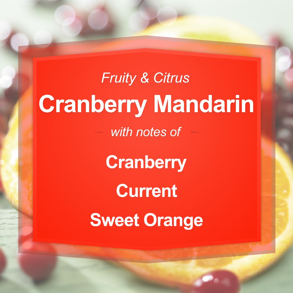 Cranberry Mandarin Scented Can - Candle Making Essentials ulasan dan harga