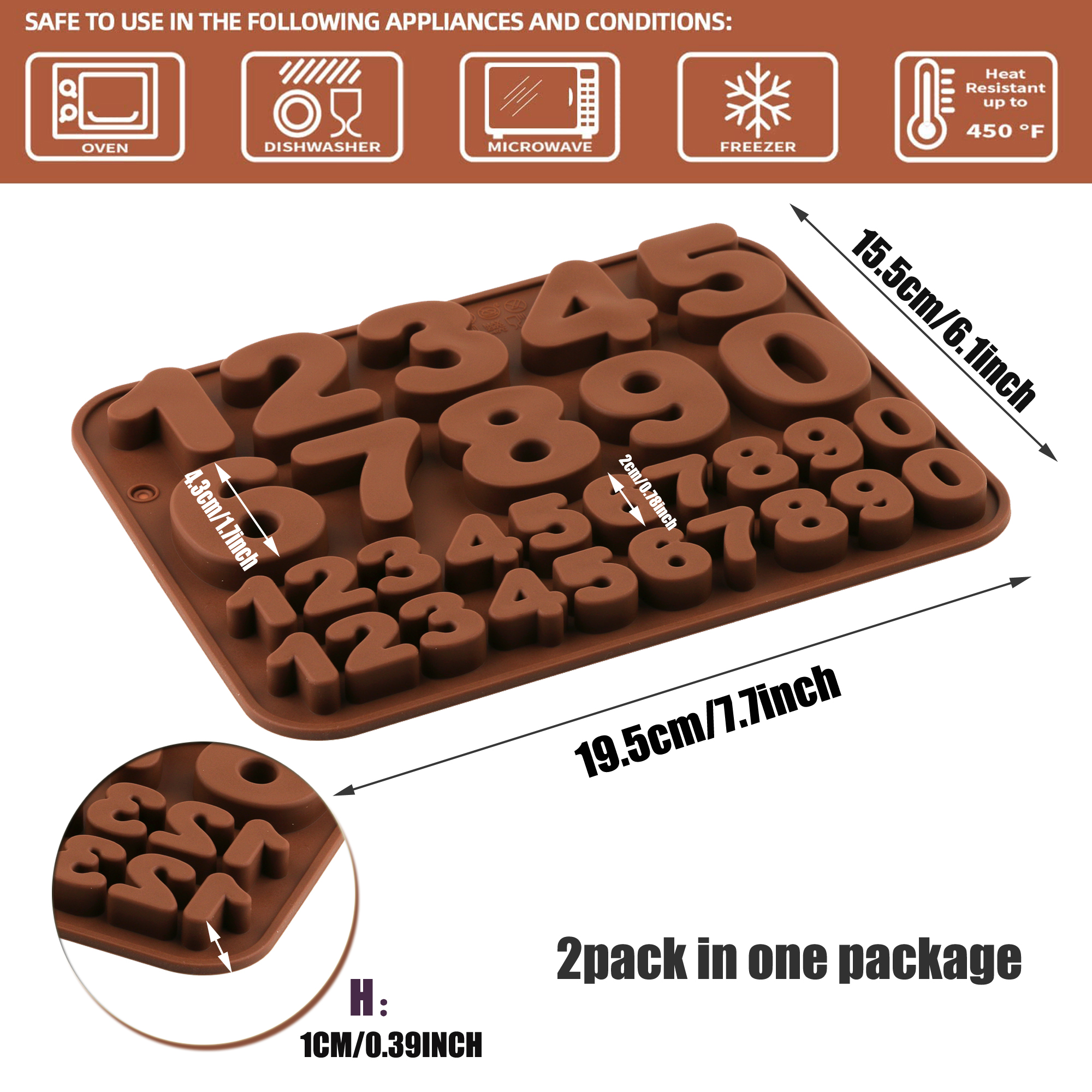 2Piece Set Silicone Candy Mold - Candle Making Class ulasan dan harga