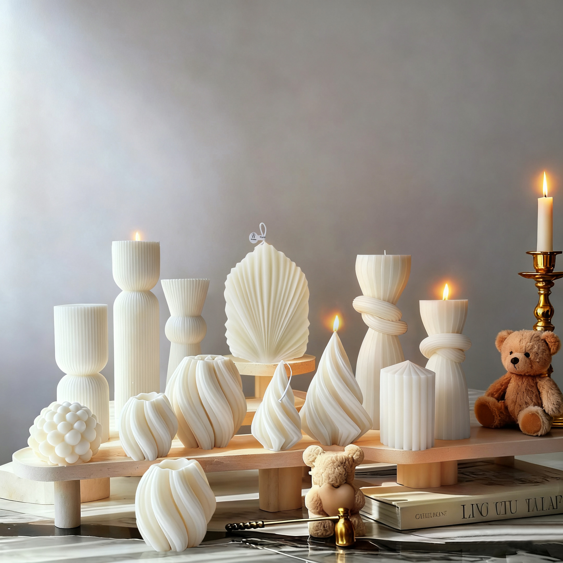Nordic Minimalist White Scente - Candle Making Essentials ulasan dan harga