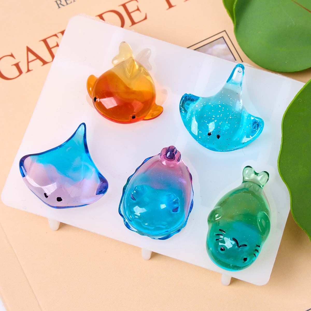 3D Healing Kawaii Manta Ray Wh - Candle Making Things ulasan dan harga