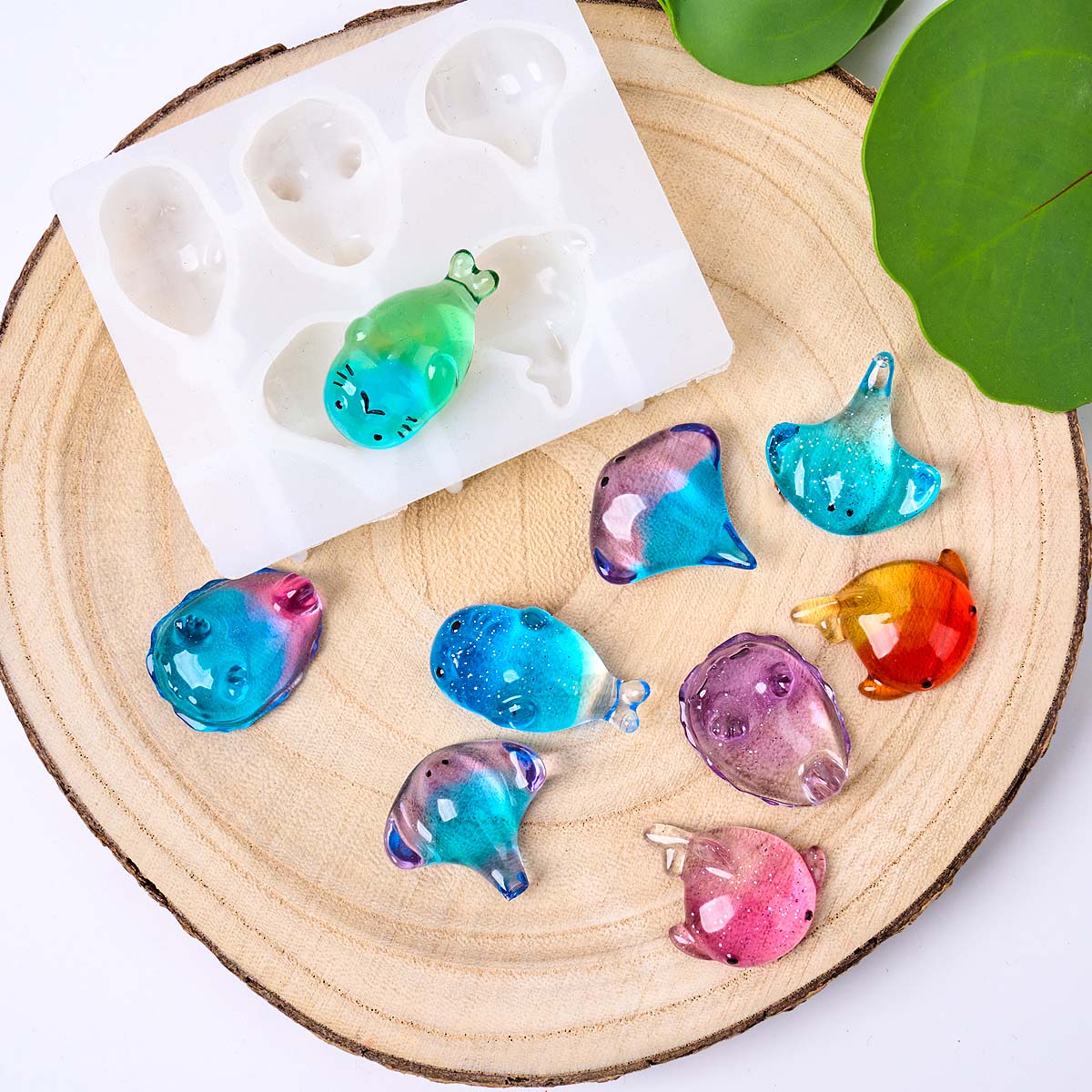 3D Healing Kawaii Manta Ray Wh - Candle Making Things ulasan dan harga