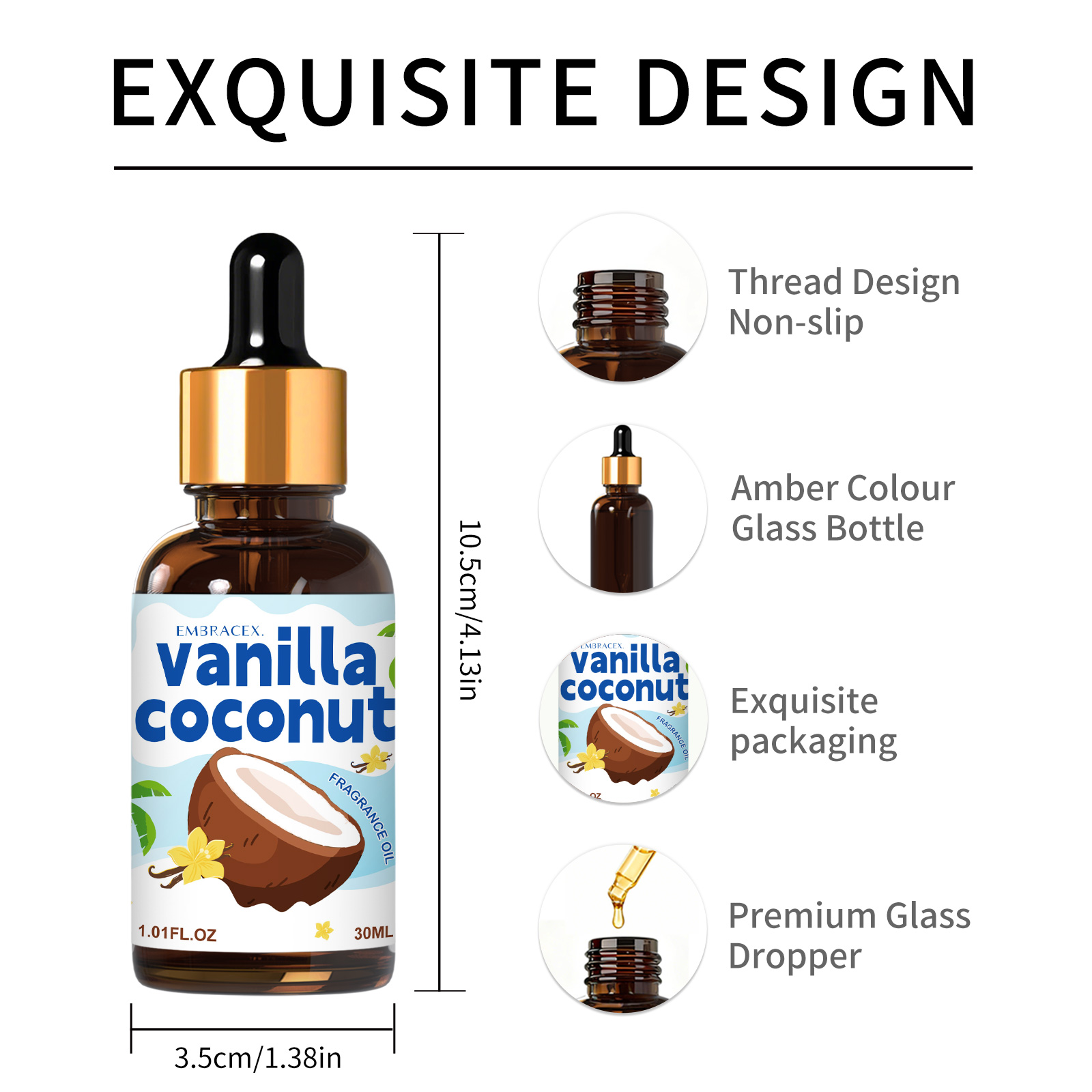 30ml Vanilla Coconut Essential - Candle Making Essentials ulasan dan harga
