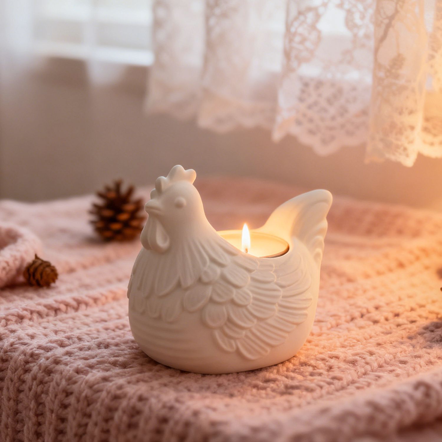DIY 3D Little Chicken Candle H - Candle Mold Silicone ulasan dan harga
