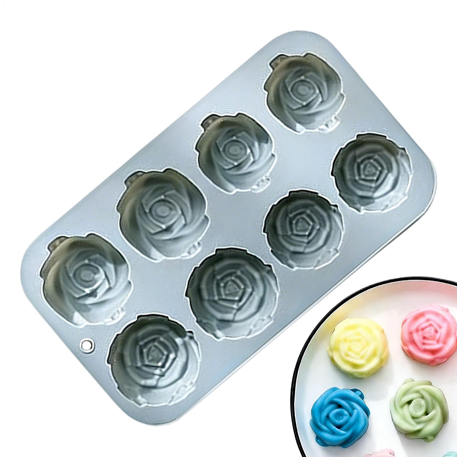 8 Holes Rose Flower Silicone M - Candle Making Class ulasan dan harga