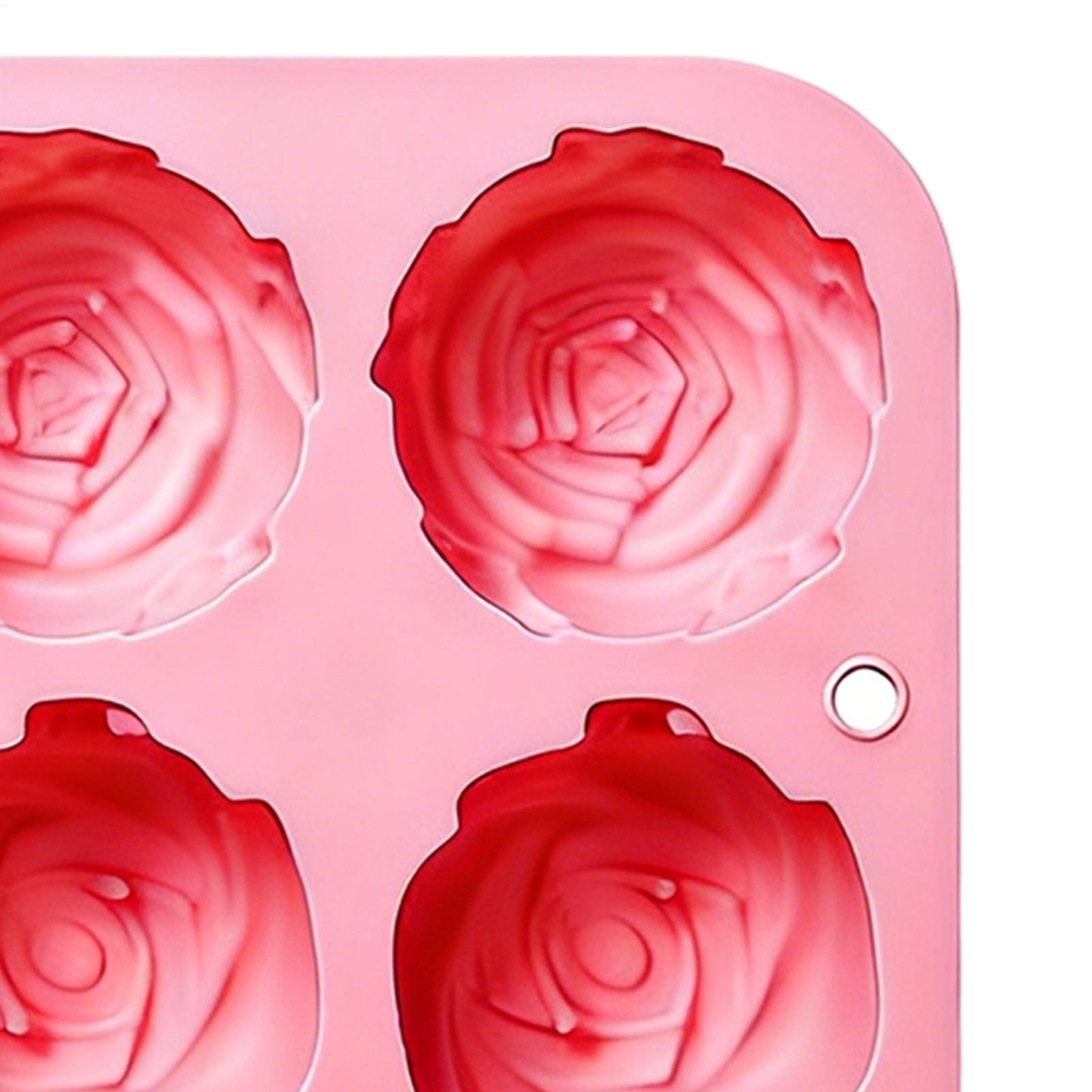 8 Holes Rose Flower Silicone M - Candle Making Class ulasan dan harga