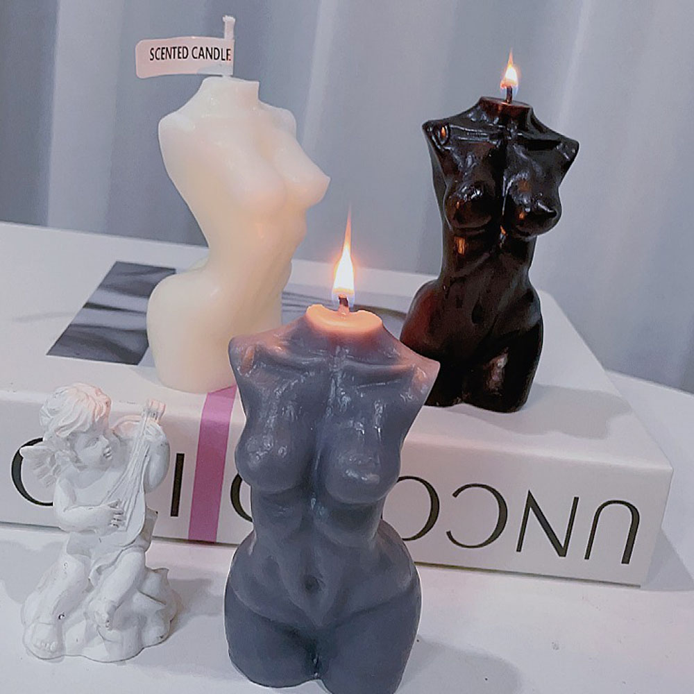 Female Torso Body Shape Scente - Candle Making Things ulasan dan harga