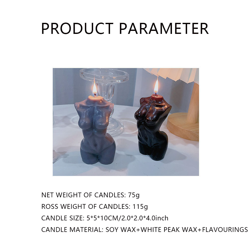 Female Torso Body Shape Scente - Candle Making Things ulasan dan harga