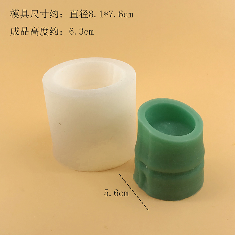 Silicone mold for bamboo tube  - Candle Making Youtube ulasan dan harga