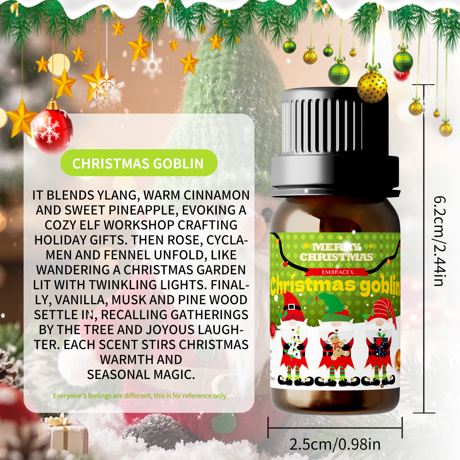 10ml Christmas Goblin Essentia - Candle Making Essentials ulasan dan harga
