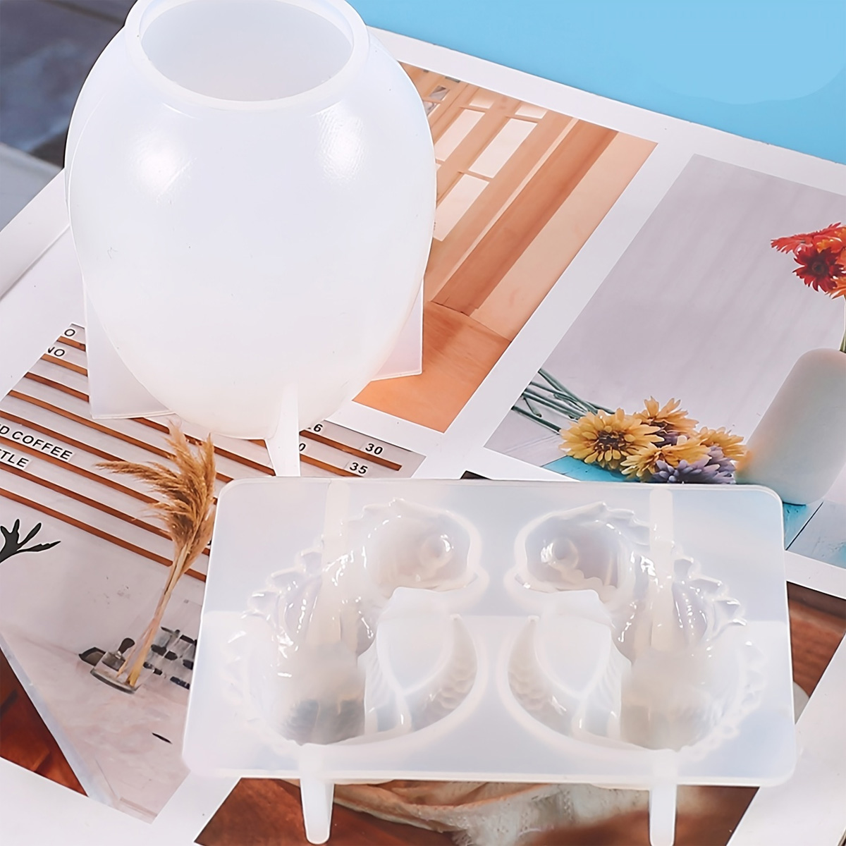 Silicone Dragon Egg Molds, 2-P - Candle Making Things ulasan dan harga