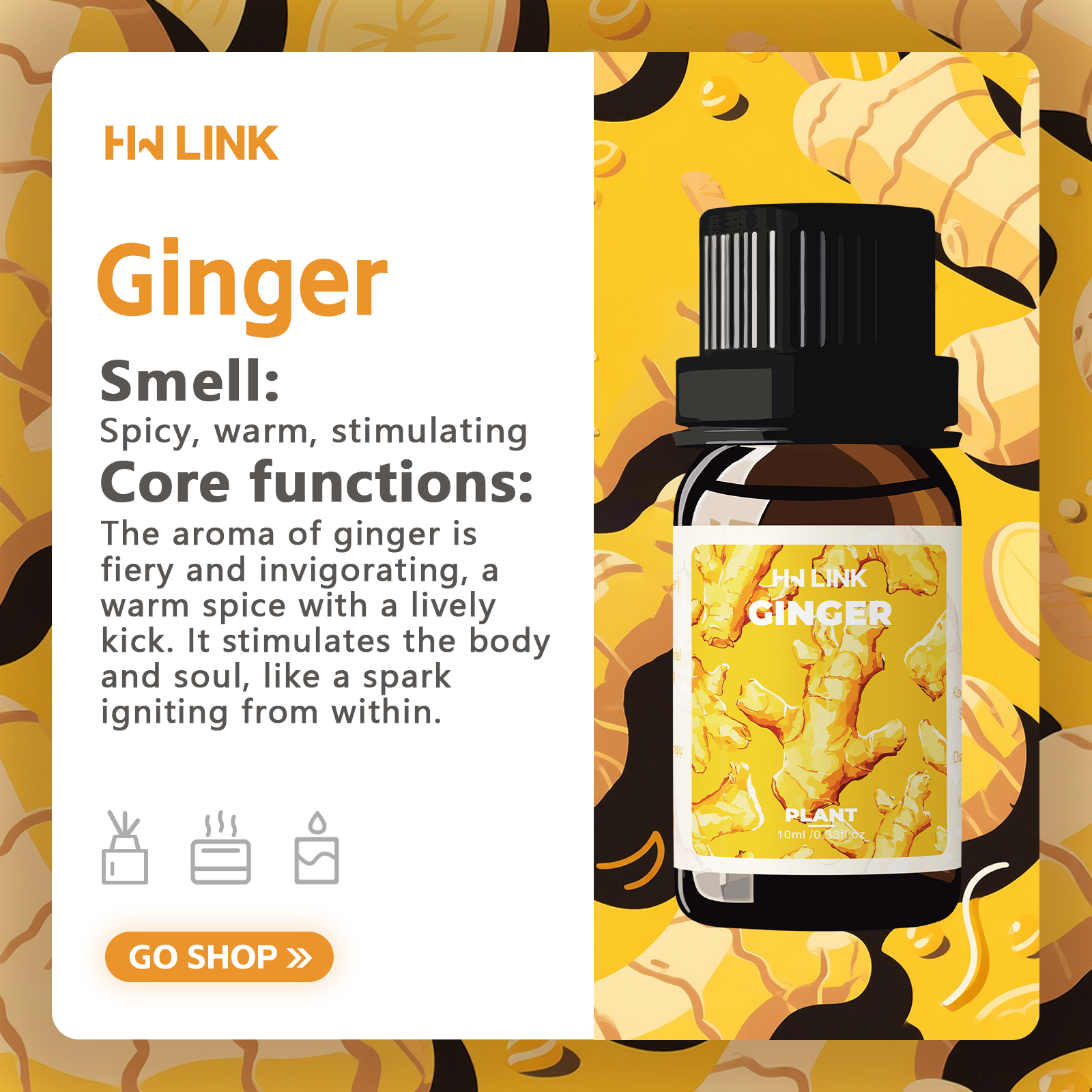 Ginger Oil 100%Pure Natural Gi - Candle Making Essentials ulasan dan harga