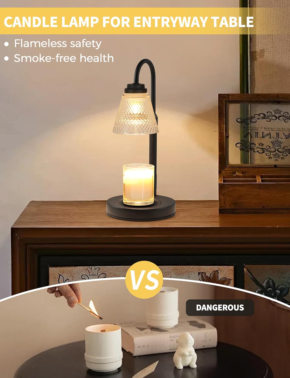 Candle Warmer Lamp with Timer  - Candle Making Things ulasan dan harga