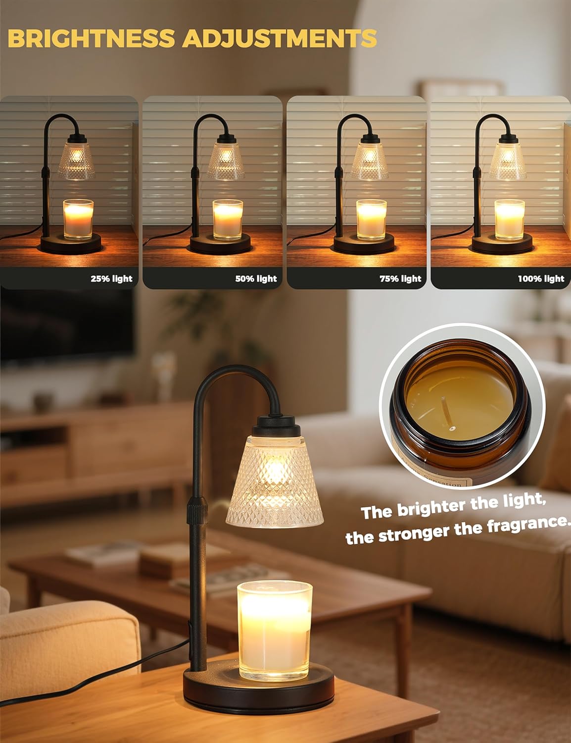 Candle Warmer Lamp with Timer  - Candle Making Things ulasan dan harga