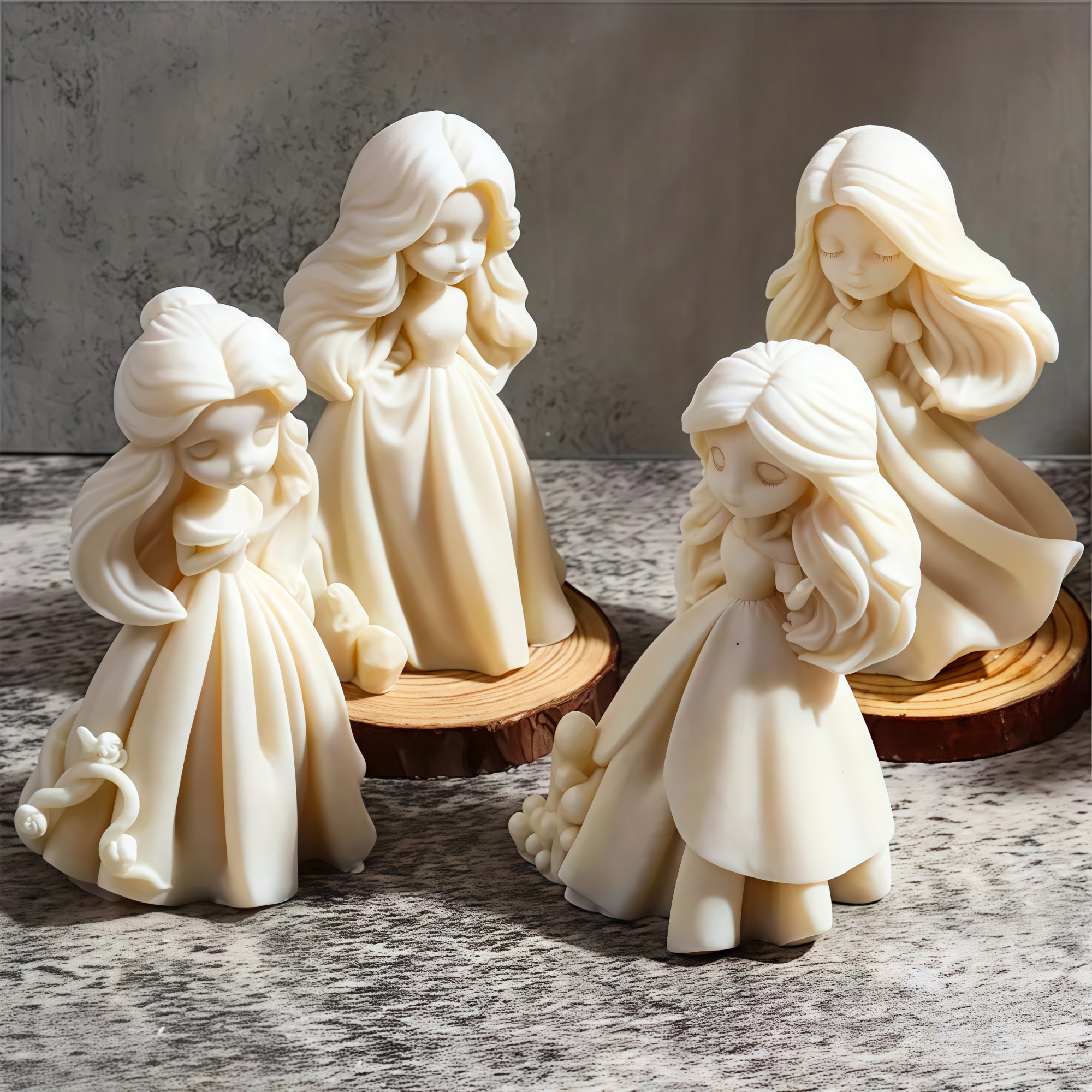 3D Sweet Princess Doll Silicon - Candle Making Books ulasan dan harga