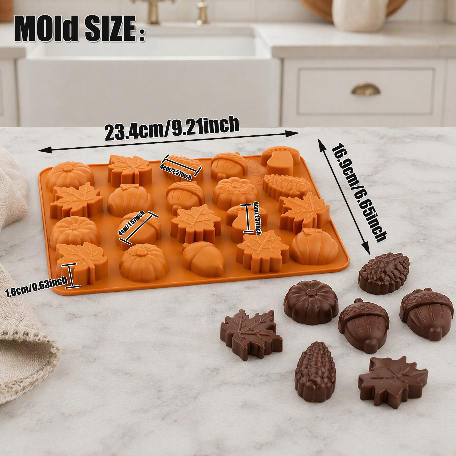 Harvest Silicone Baking Mold w - Candle Making Class ulasan dan harga
