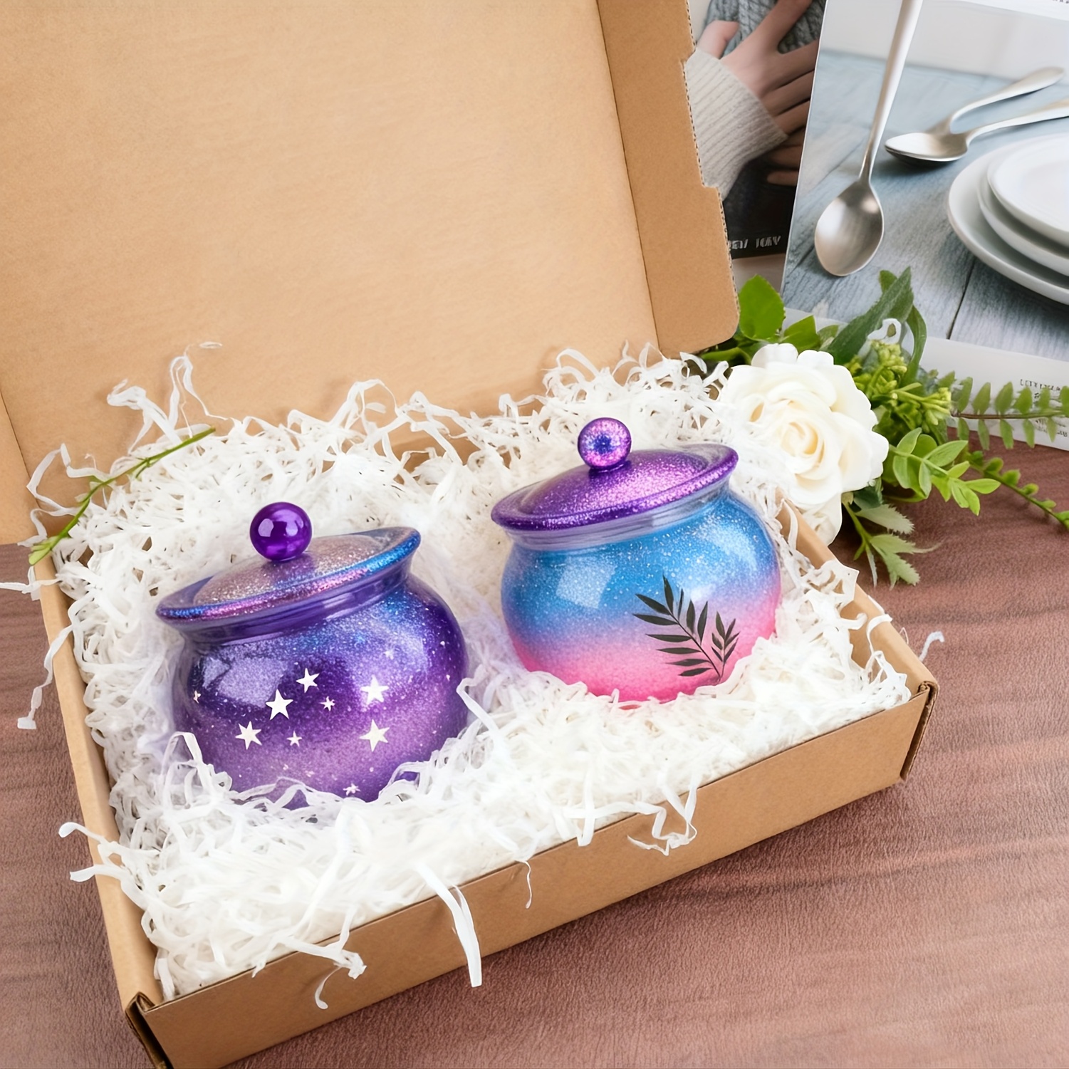 1 set of round resin can molds - Candle Mold Silicone ulasan dan harga