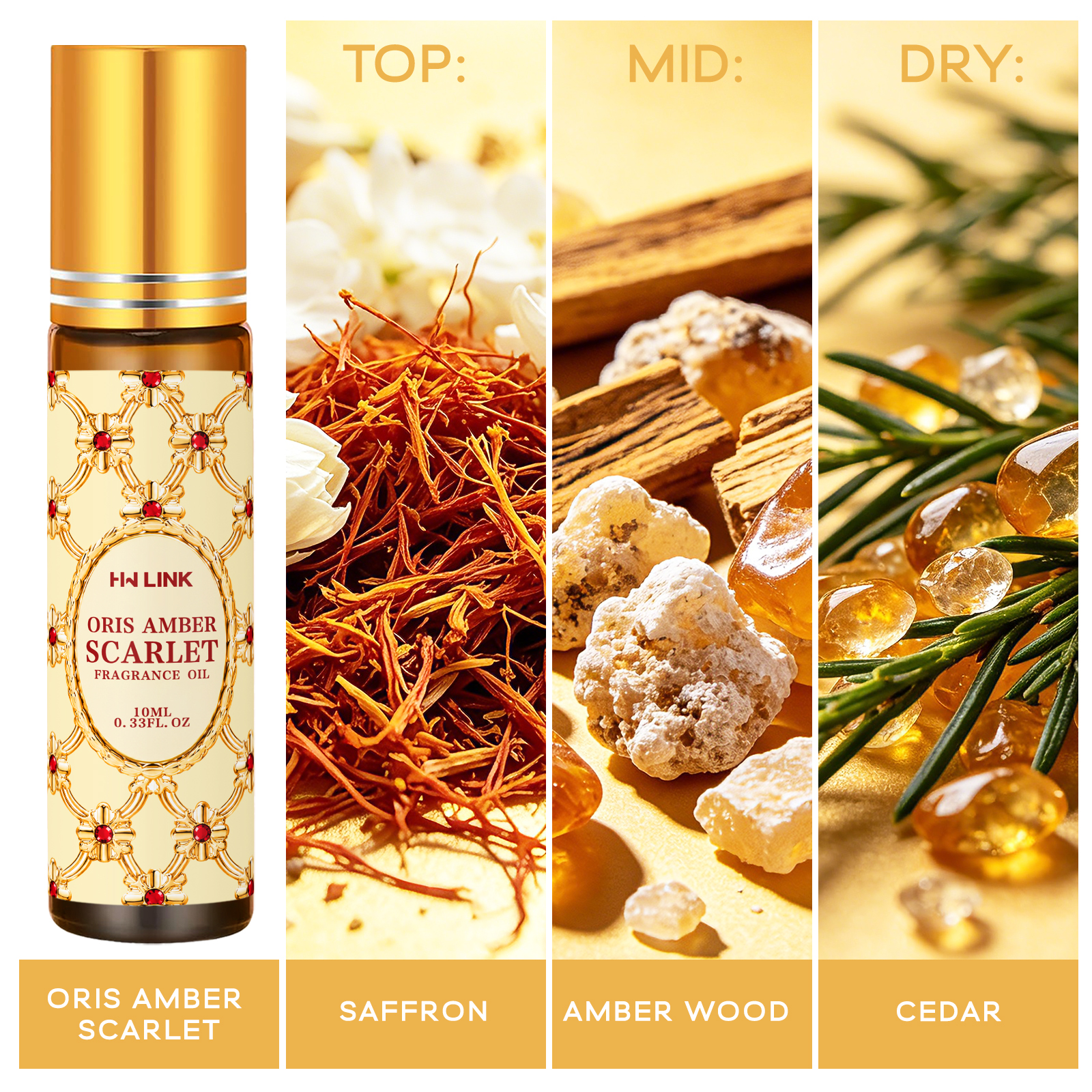10ml Oris Amber Scarlet Essent - Candle Making Essentials ulasan dan harga